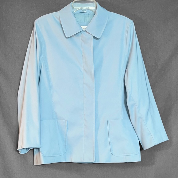 Liz Claiborne Jackets & Blazers - Liz Claiborne Pale Blue Jacket